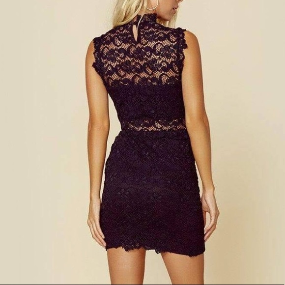 Nightcap Dixie Cutout Lace Dress - Picture 2 of 6